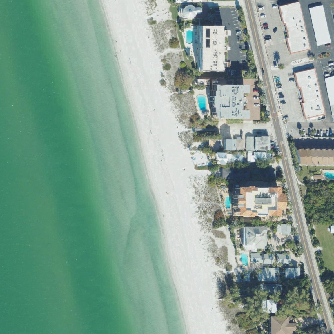 Aerial map of 197th Avenue Public Beach Access