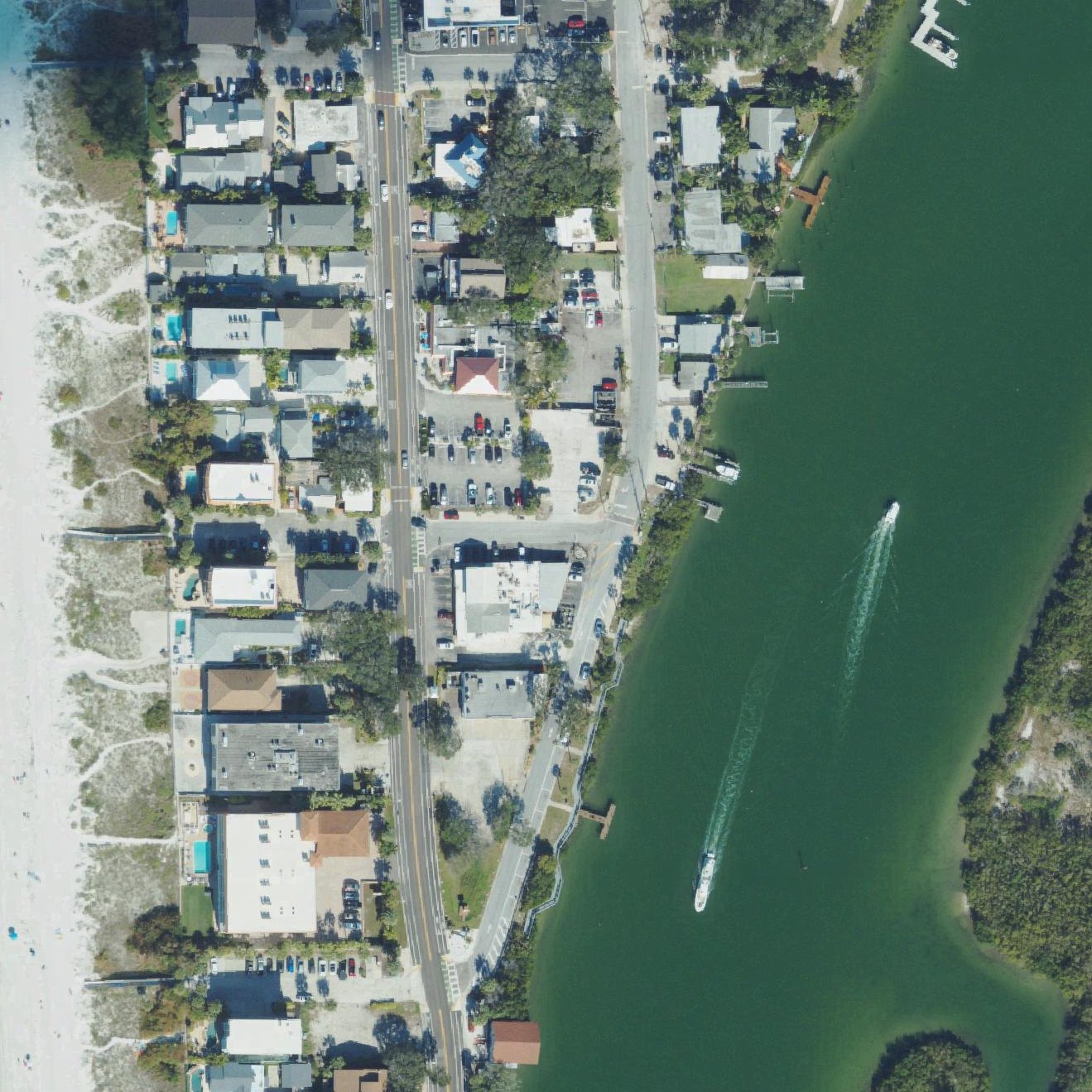 Aerial map of 2nd Ave Beach Access