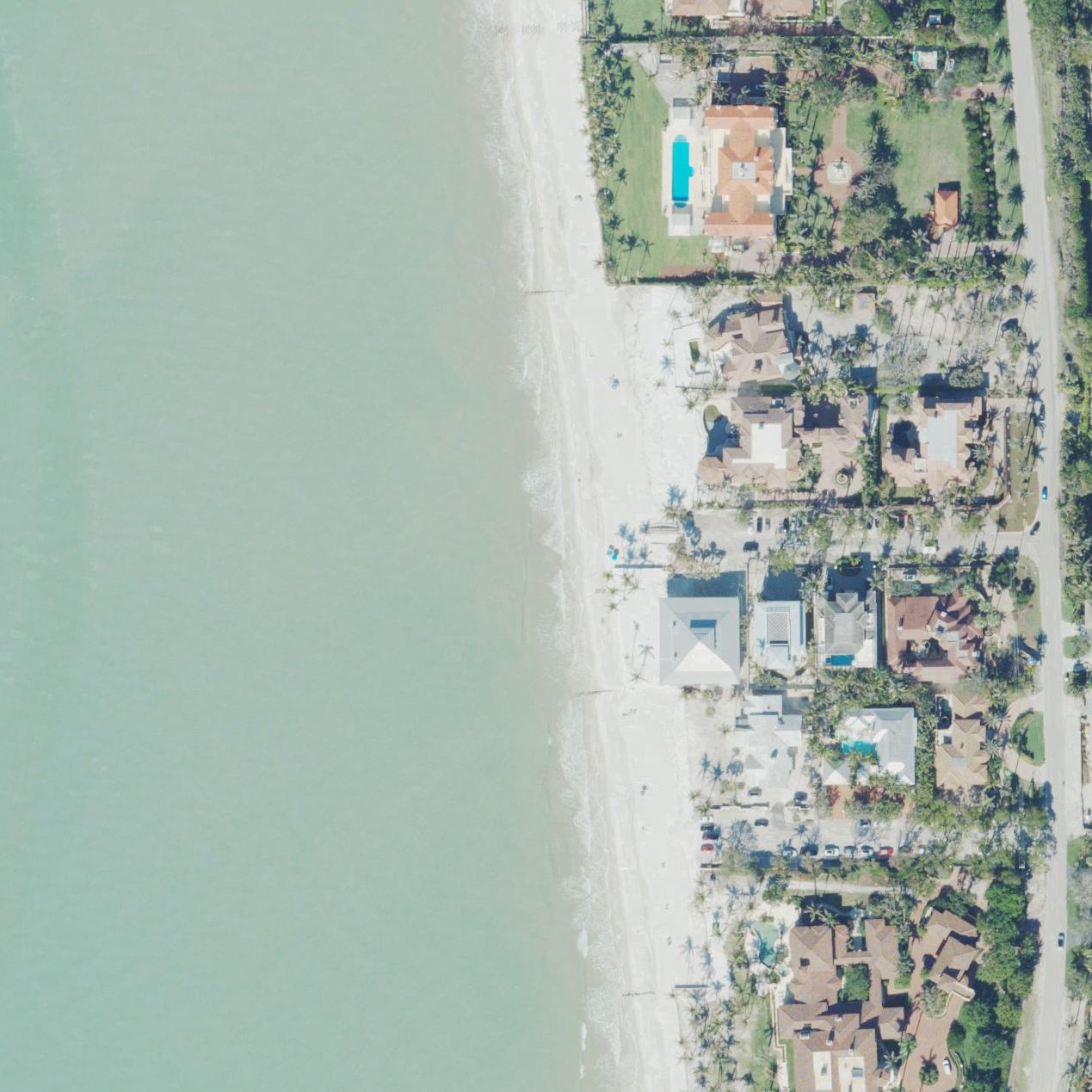Aerial map of 32nd Avenue South Beach