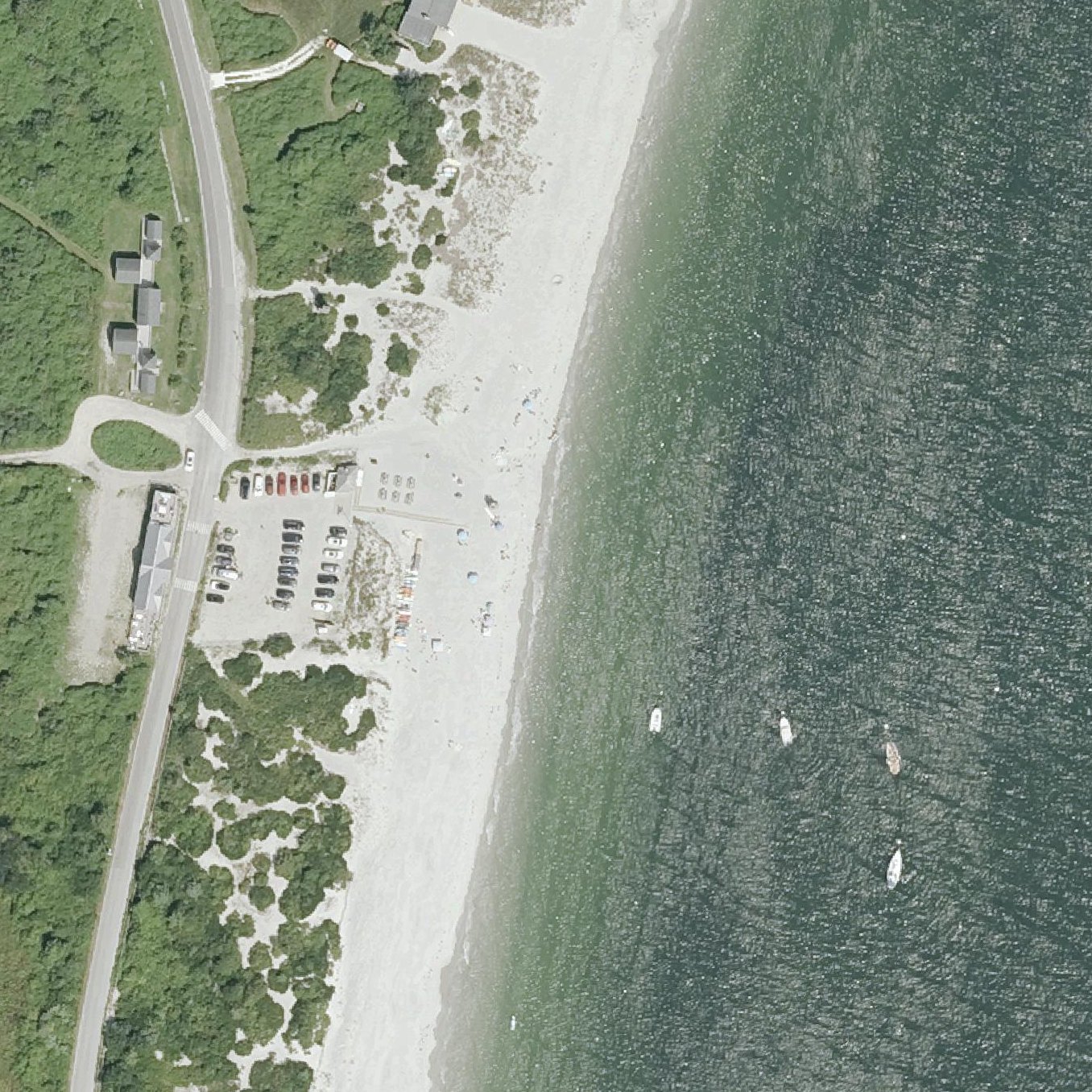 Aerial map of 3rd Beach Rd Waterfront Public Access Point