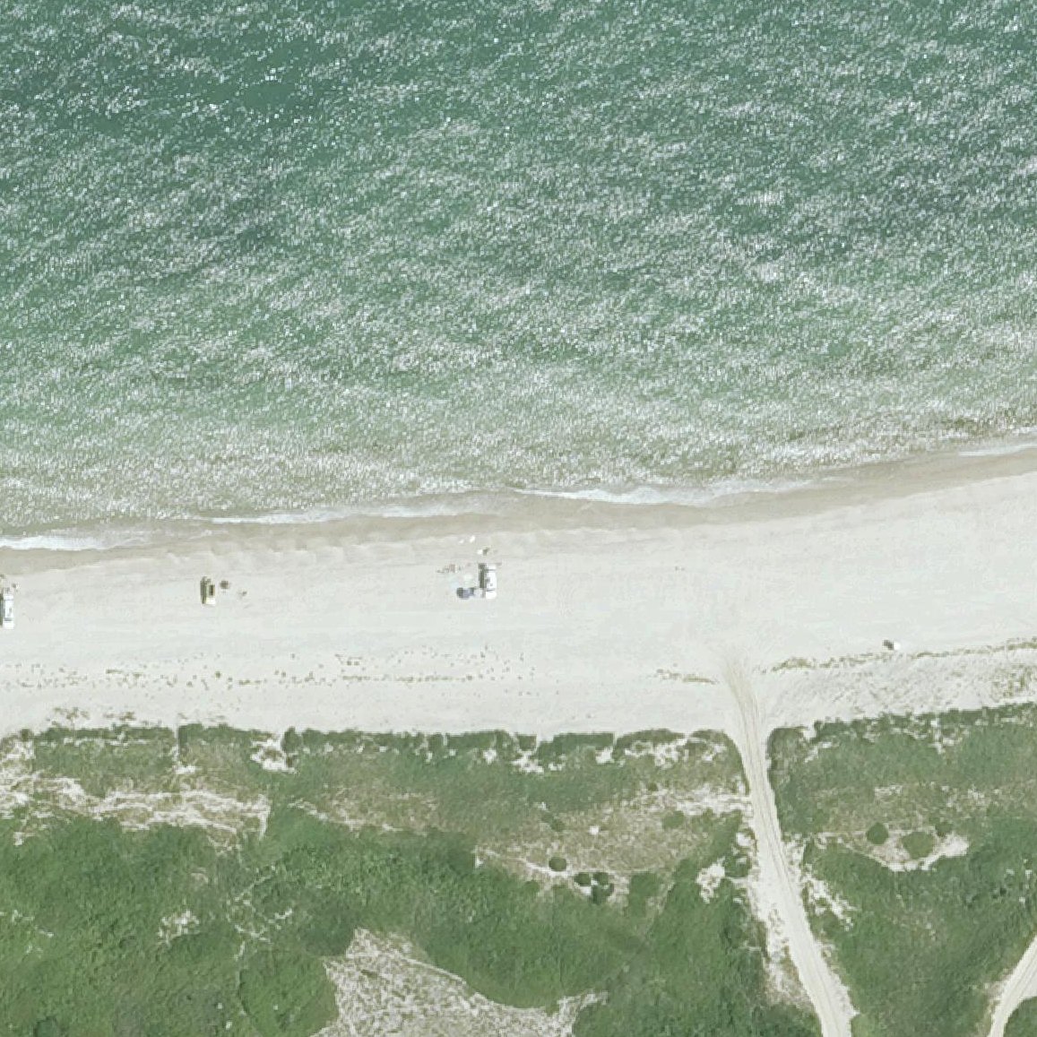 Aerial map of 40th Pole Beach