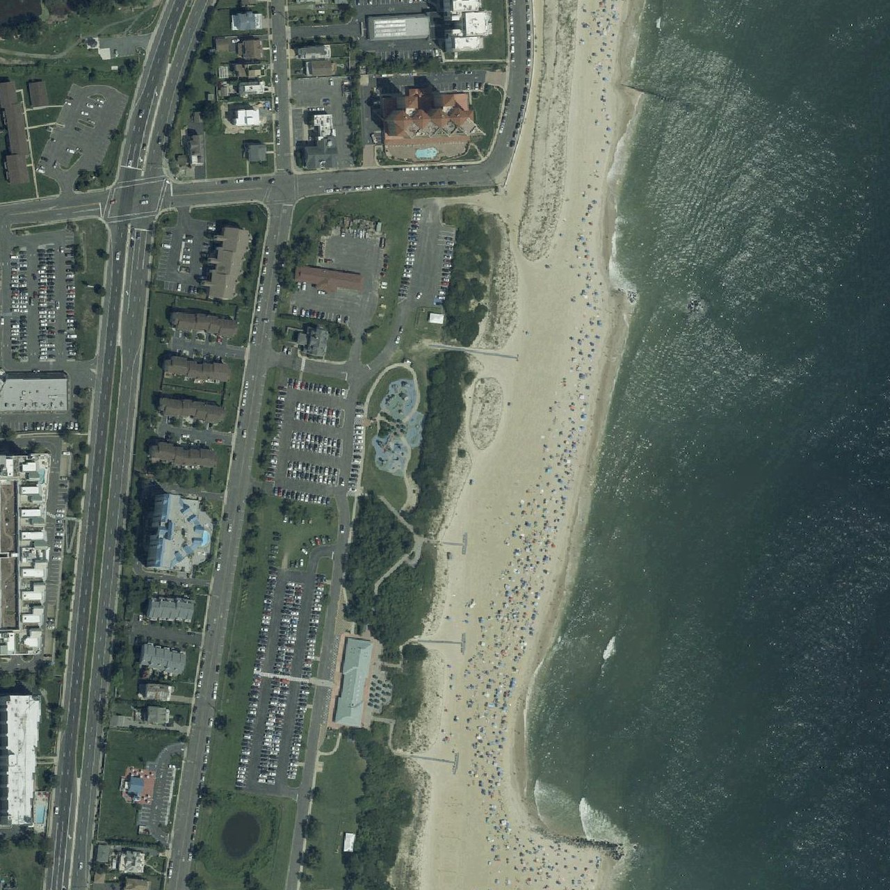 Aerial map of 7 Presidents beach