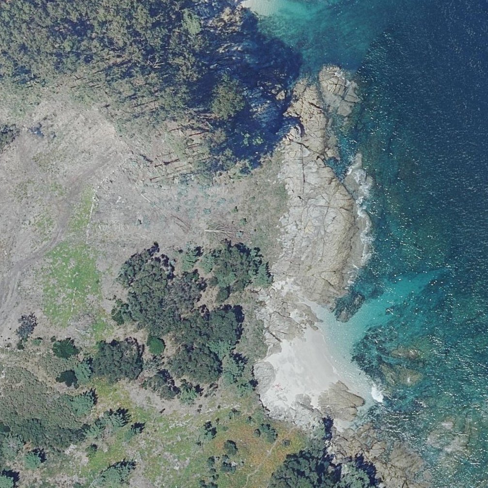 Aerial map of A Area da Cantareira