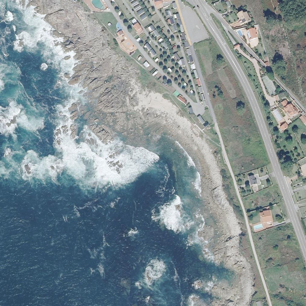 Aerial map of A Area das Vesadas