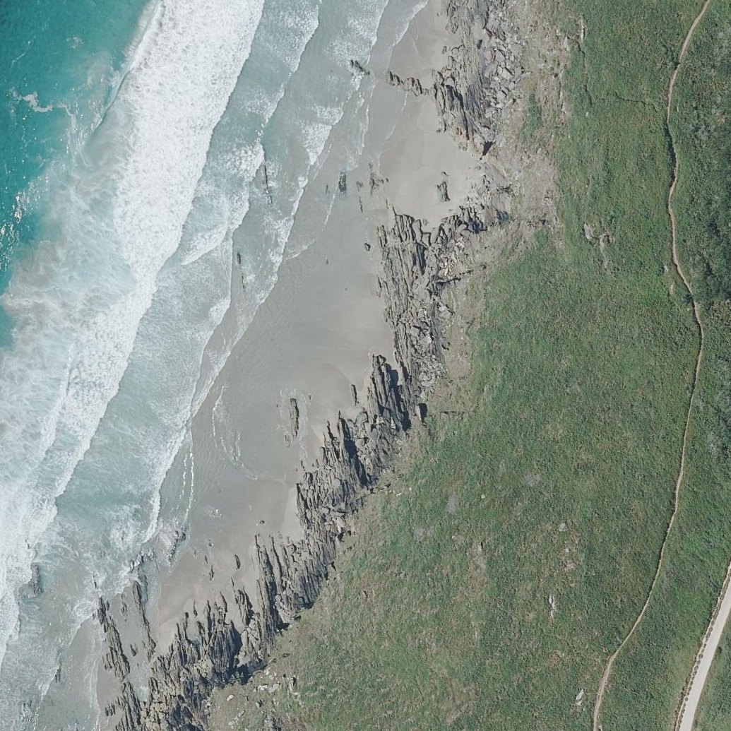 Aerial map of A Area dos Fenos