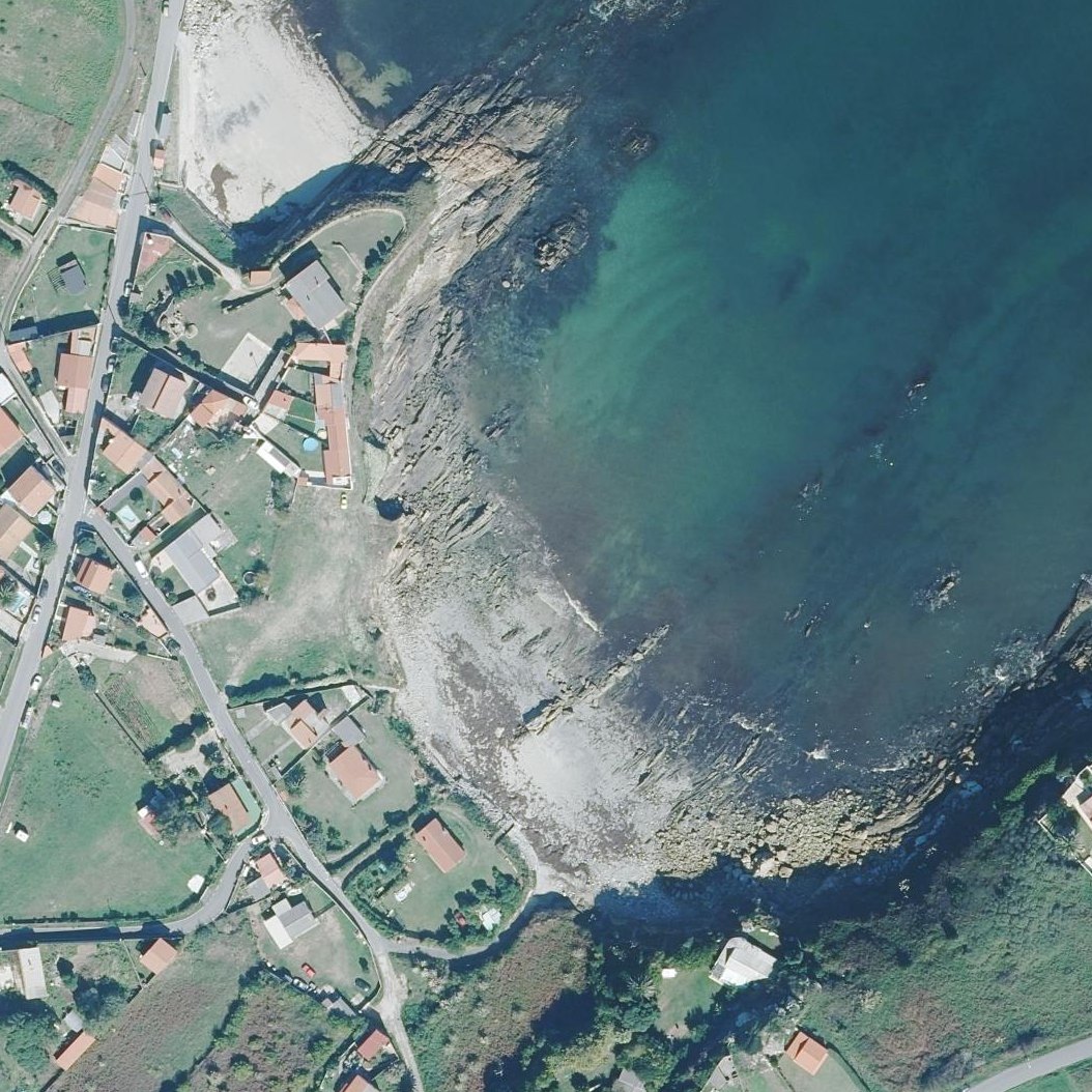 Aerial map of A Area Grande