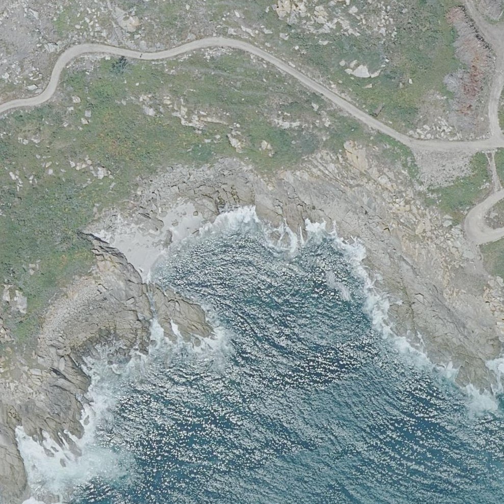 Aerial map of A Area Pequena