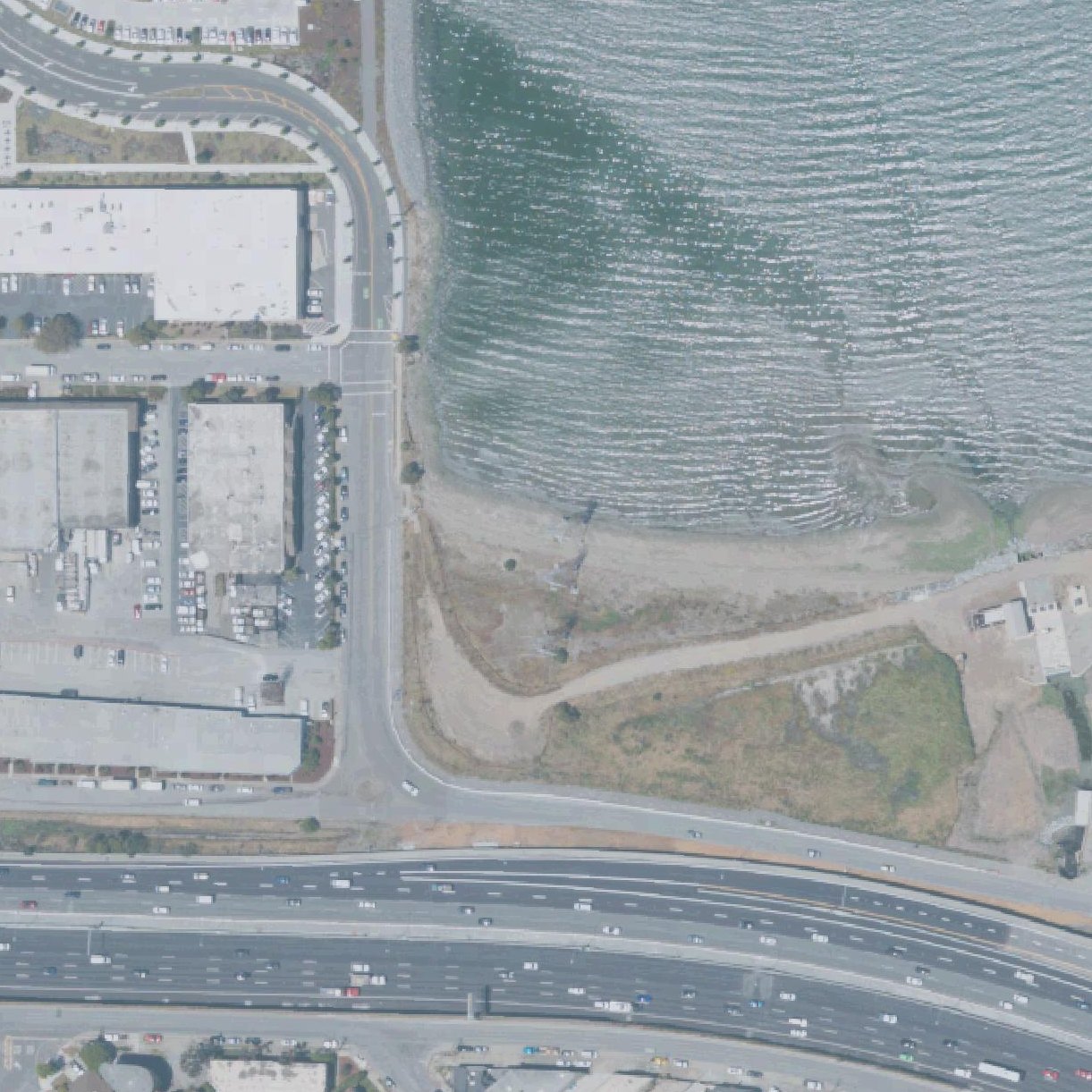 Aerial map of Aardvark Beach
