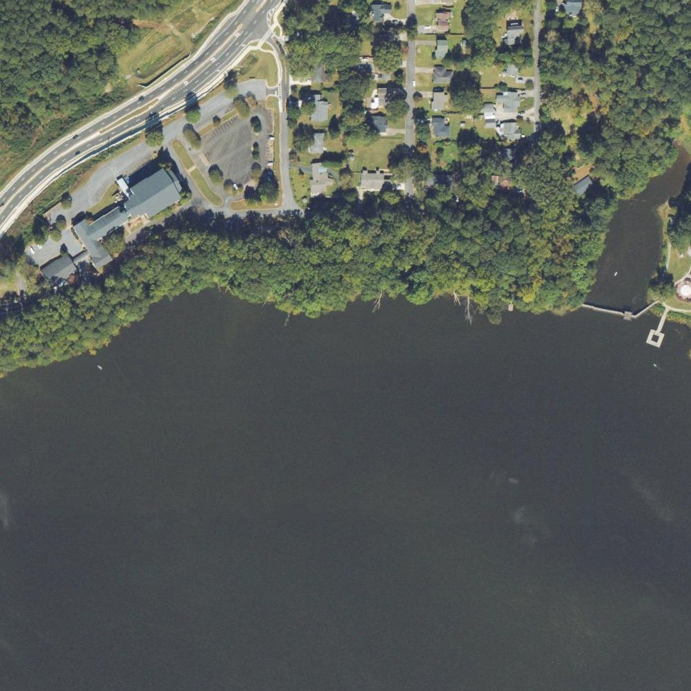 Aerial map of Acworth City Beach House