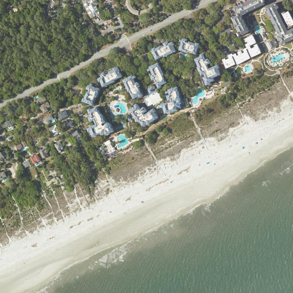 Aerial map of Alder Lane Beach Access