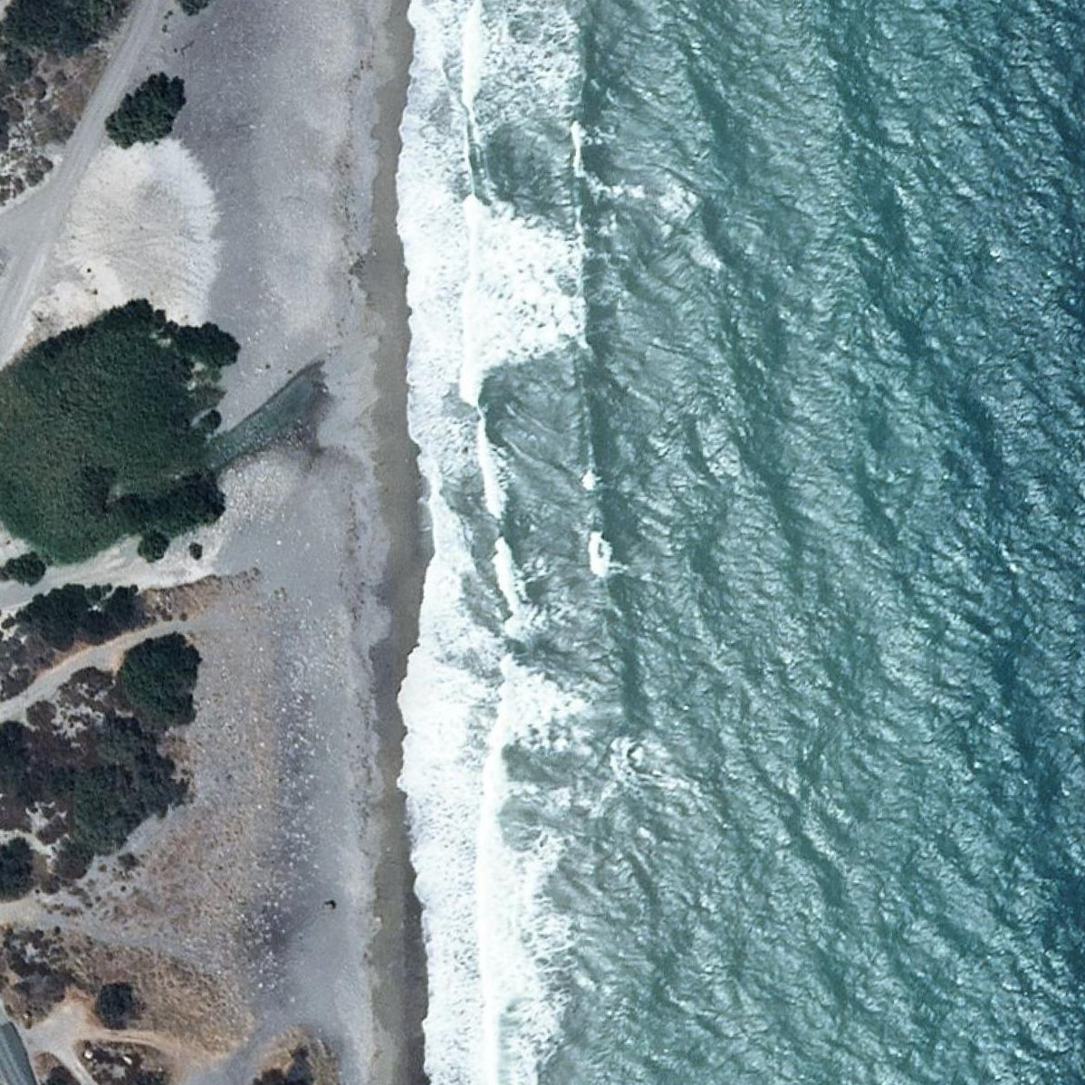Aerial map of Algarrobico Naturist Beach
