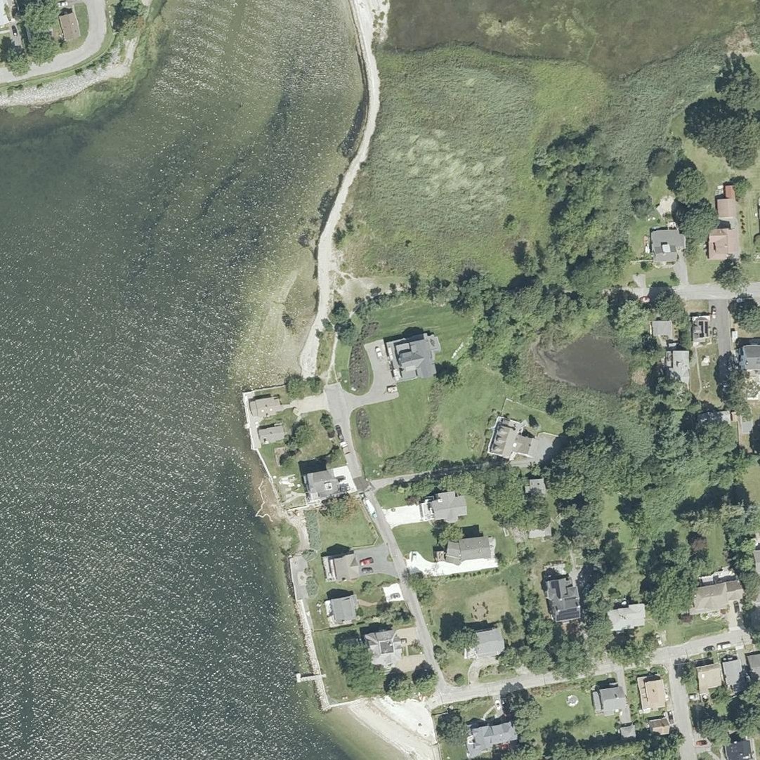 Aerial map of Allins Cove