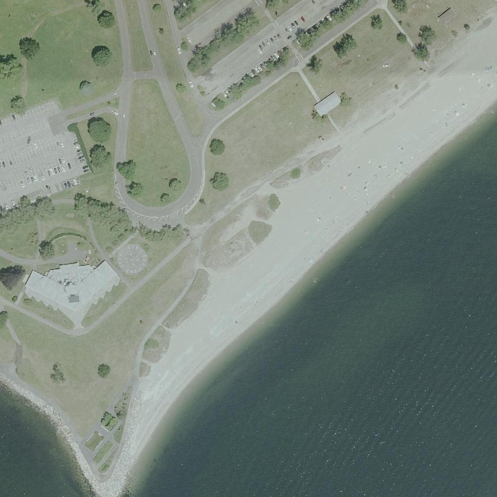 Aerial map of Alvord Beach