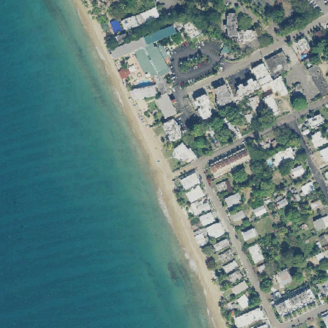 Aerial map of Ama's Beach
