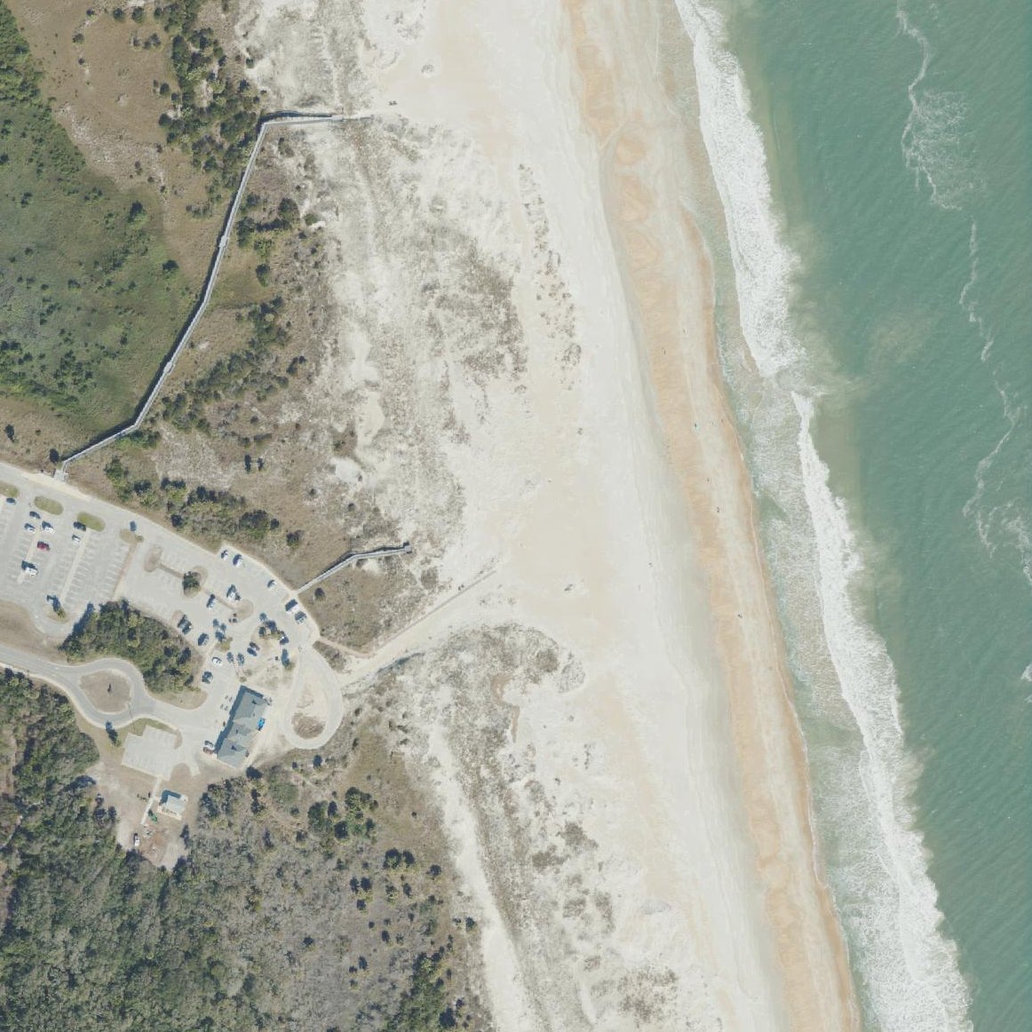Aerial map of Anastasia Beach