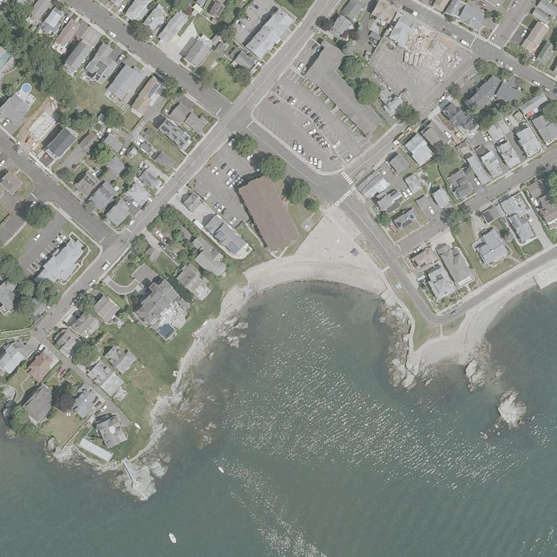 Aerial map of Anchor Beach