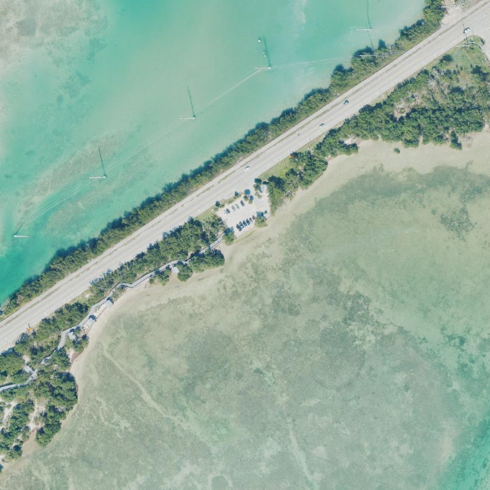 Aerial map of Anne's Beach