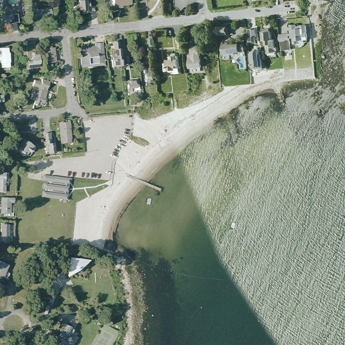 Aerial map of Anthony's Beach
