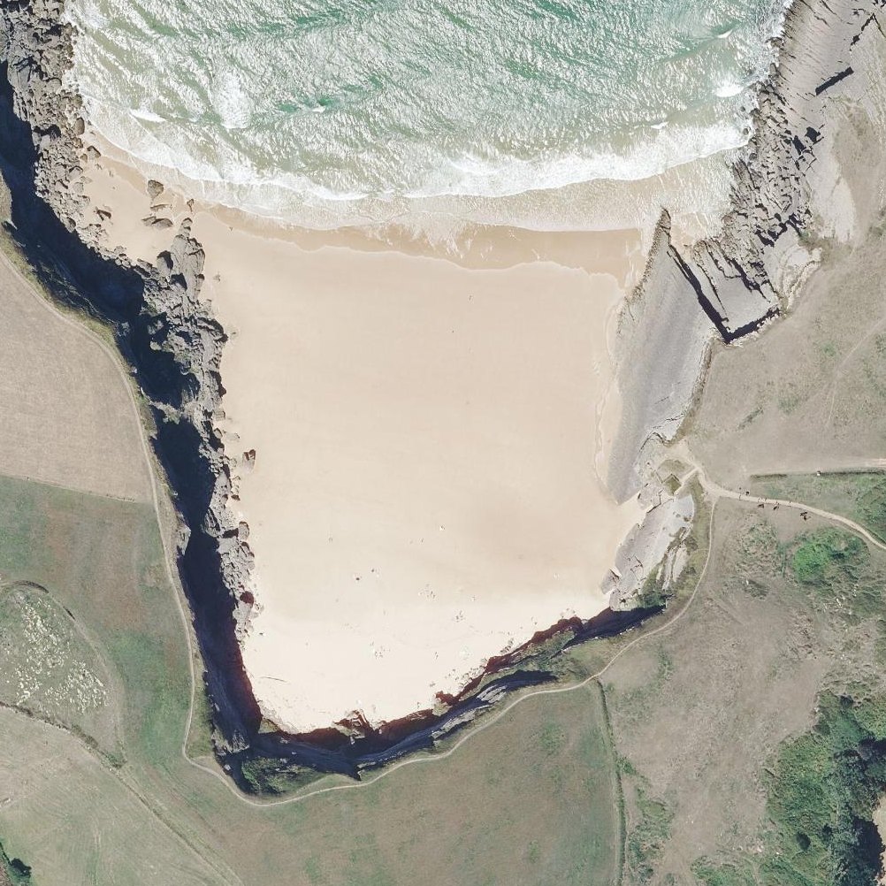 Aerial map of Antuerta