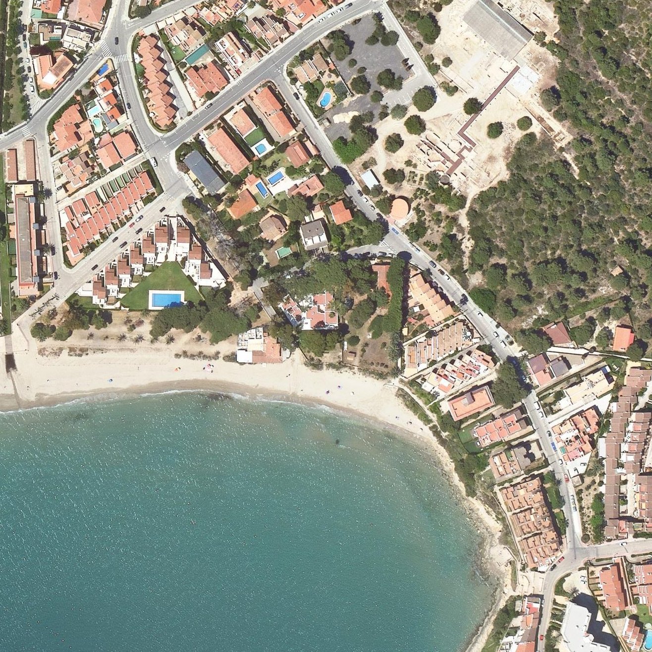 Aerial map of Aparcamiento Altafulla