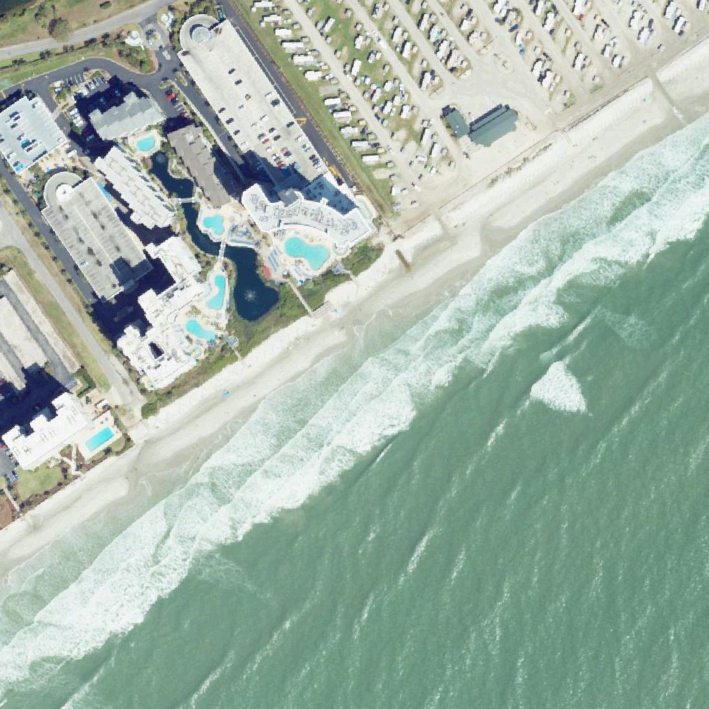 Aerial map of Arcadia Beach