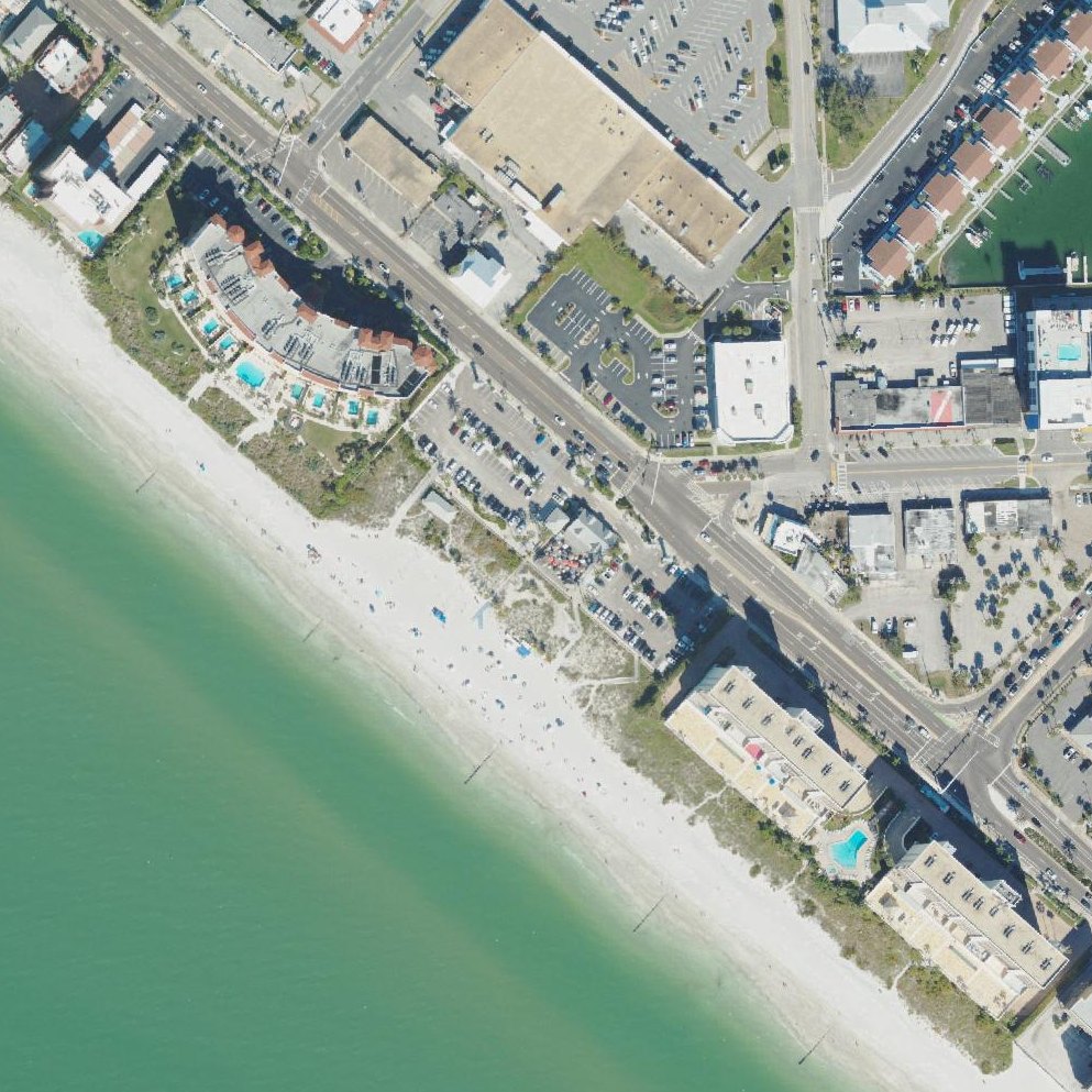 Aerial map of Archibald Beach Park