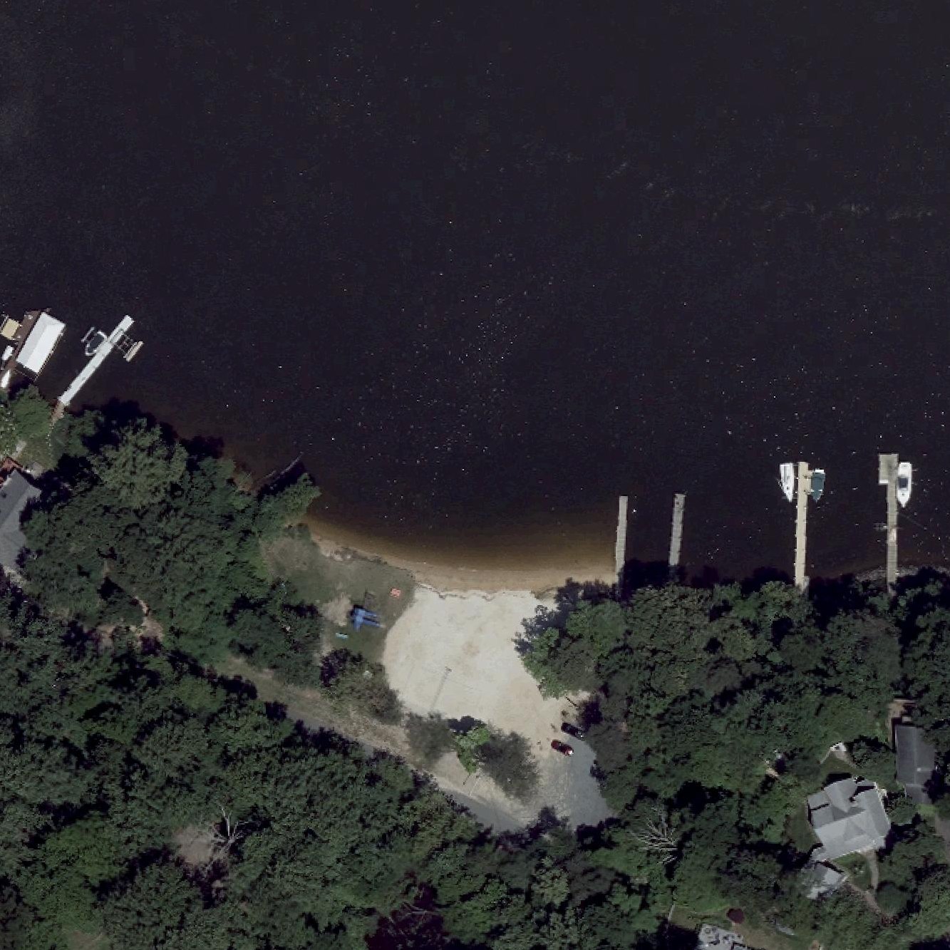 Aerial map of Arden Beach