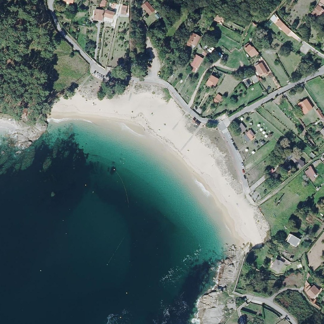 Aerial map of Area de Bon