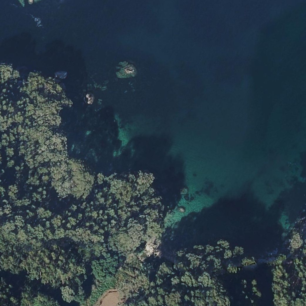 Aerial map of Area Pequena