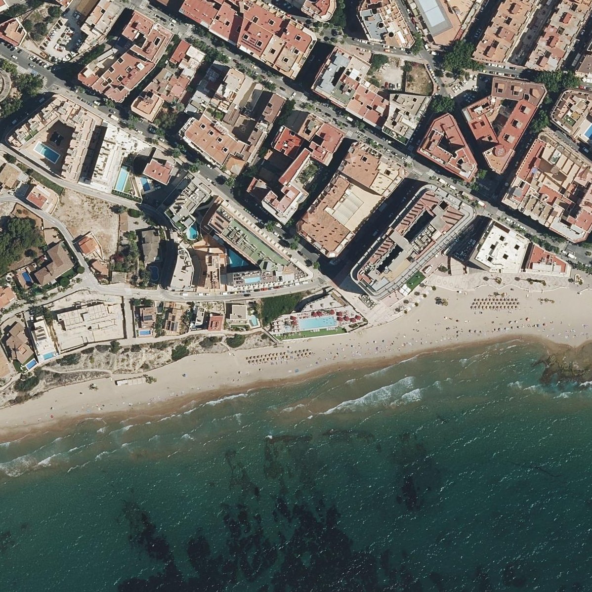 Aerial map of Arenal-Bol