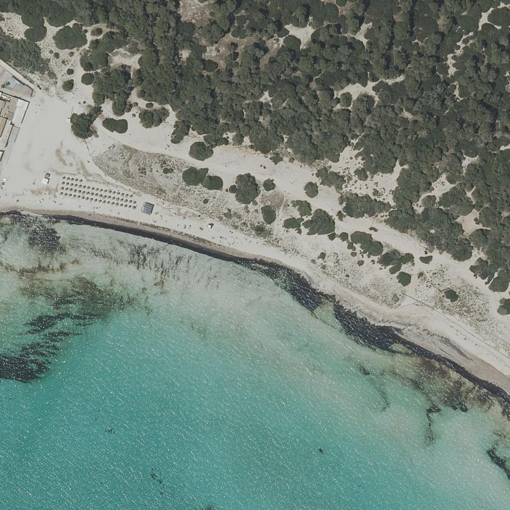 Aerial map of Arenal de Sa Ràpita