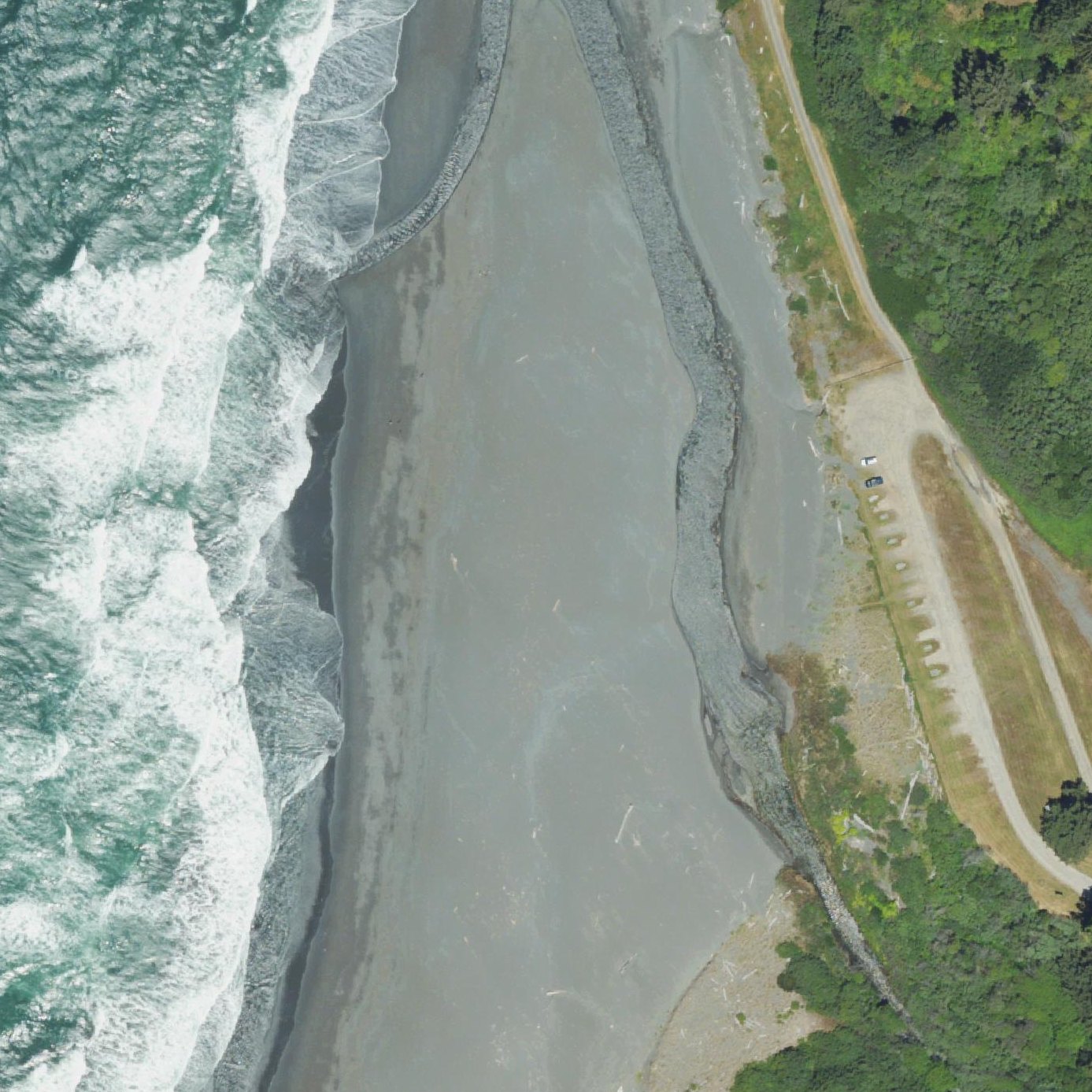 Aerial map of Arizona Beach