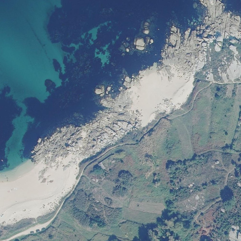 Aerial map of As Roibas