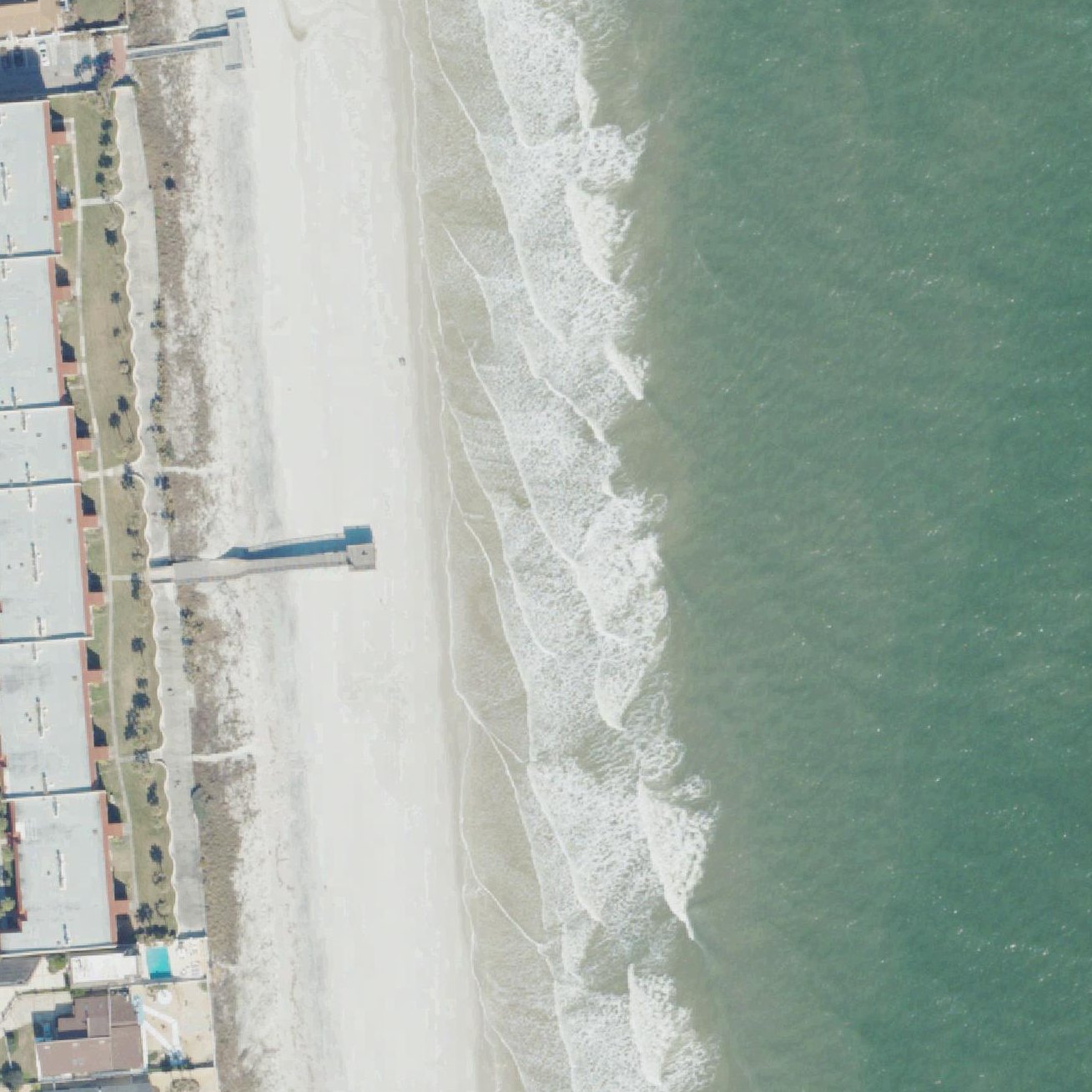 Aerial map of Atlantic Beach