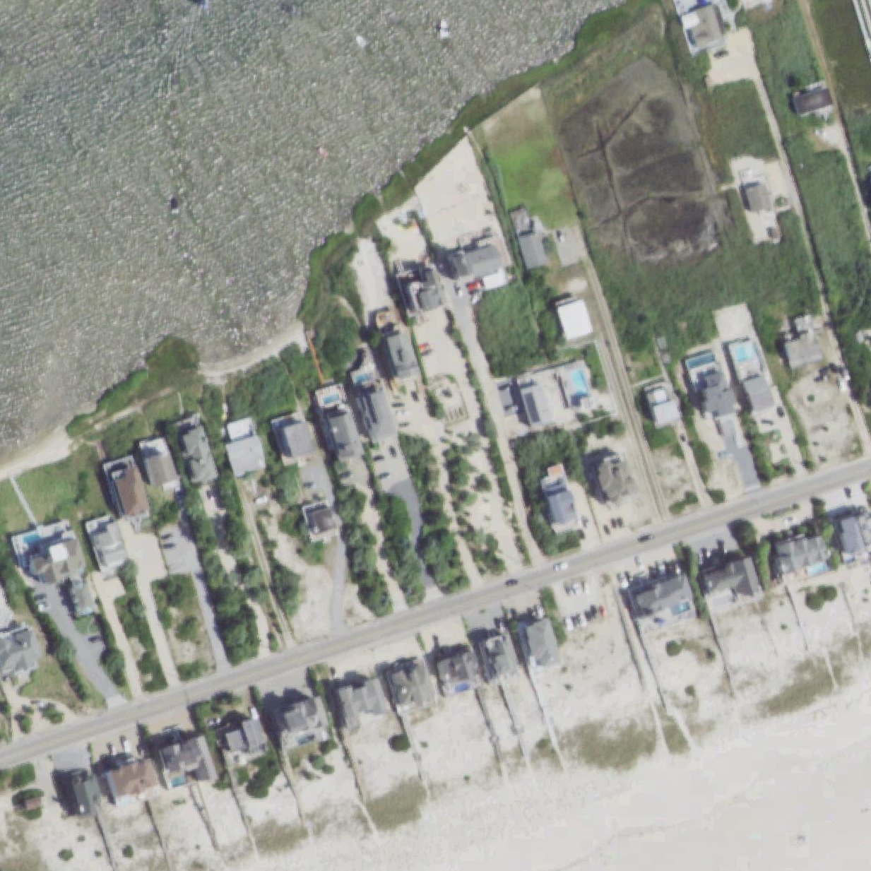 Aerial map of Atlantic Beach County Park