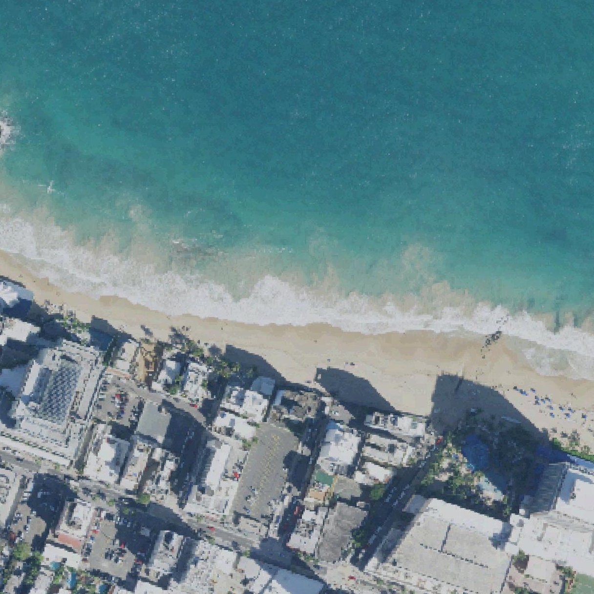 Aerial map of Atlantic Beach
