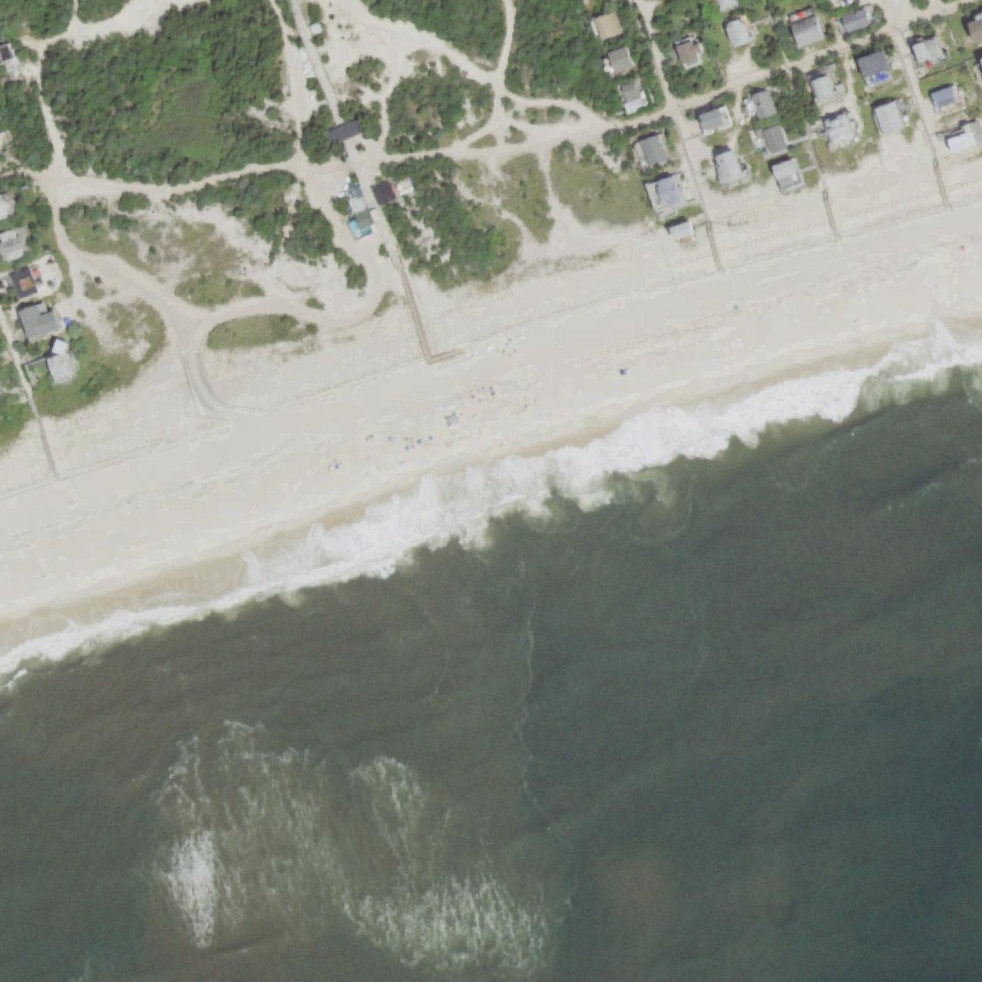 Aerial map of Atlantique Beach