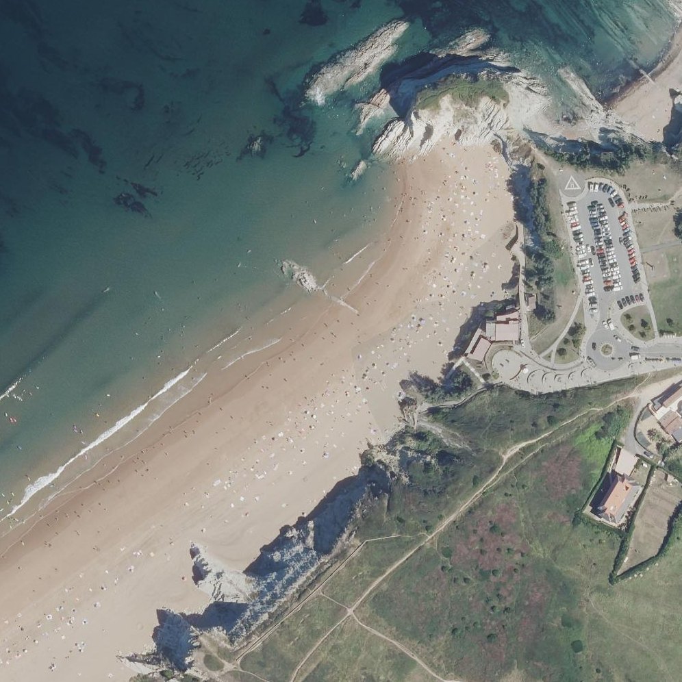 Aerial map of Atxabiribil