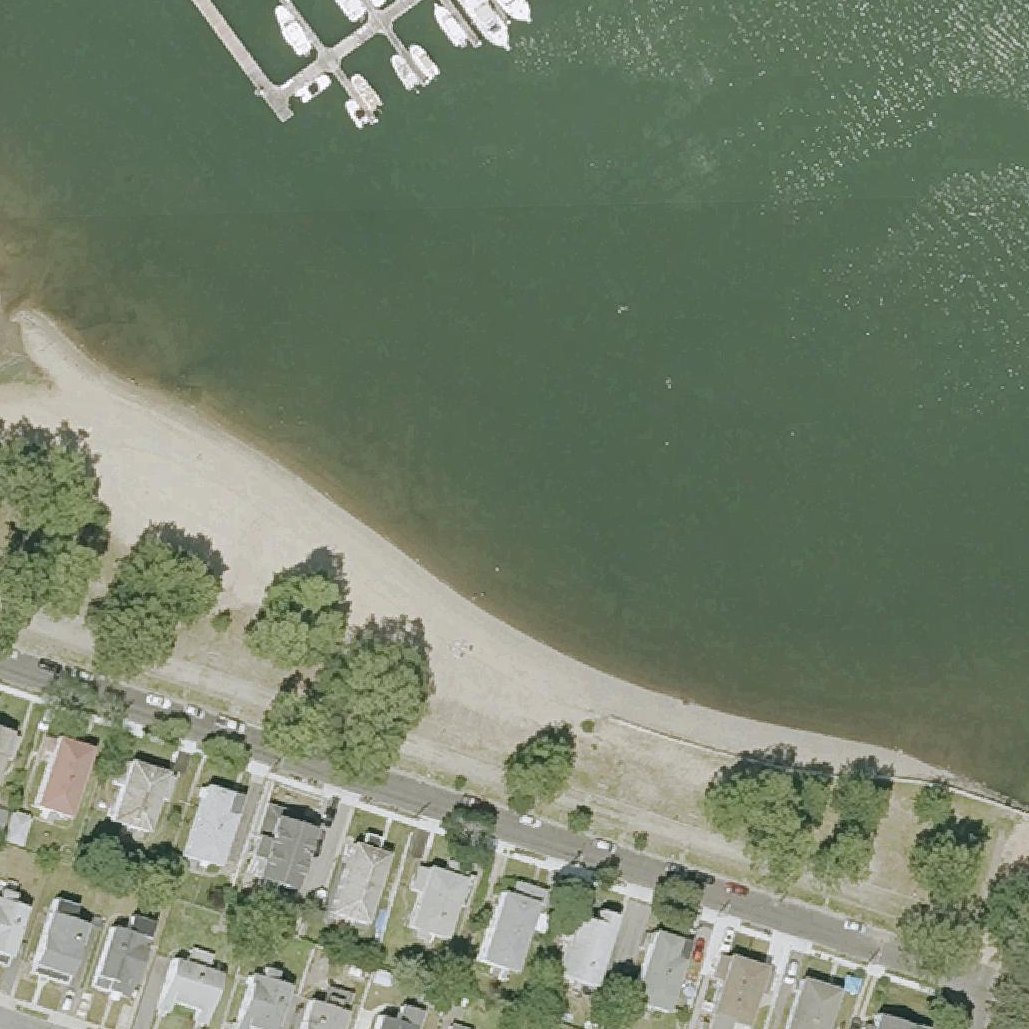 Aerial map of Avalon Beach