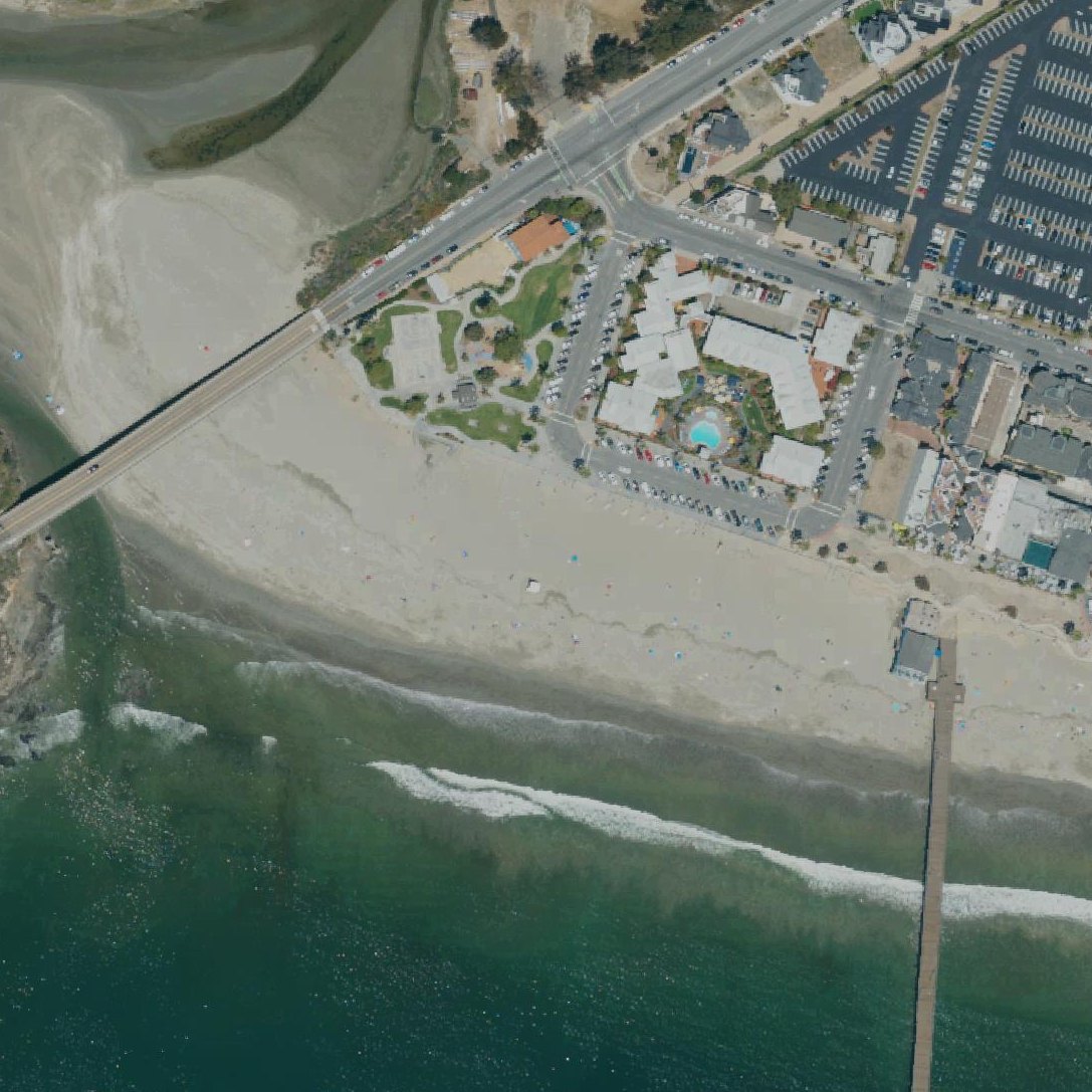 Aerial map of Avila Beach Park