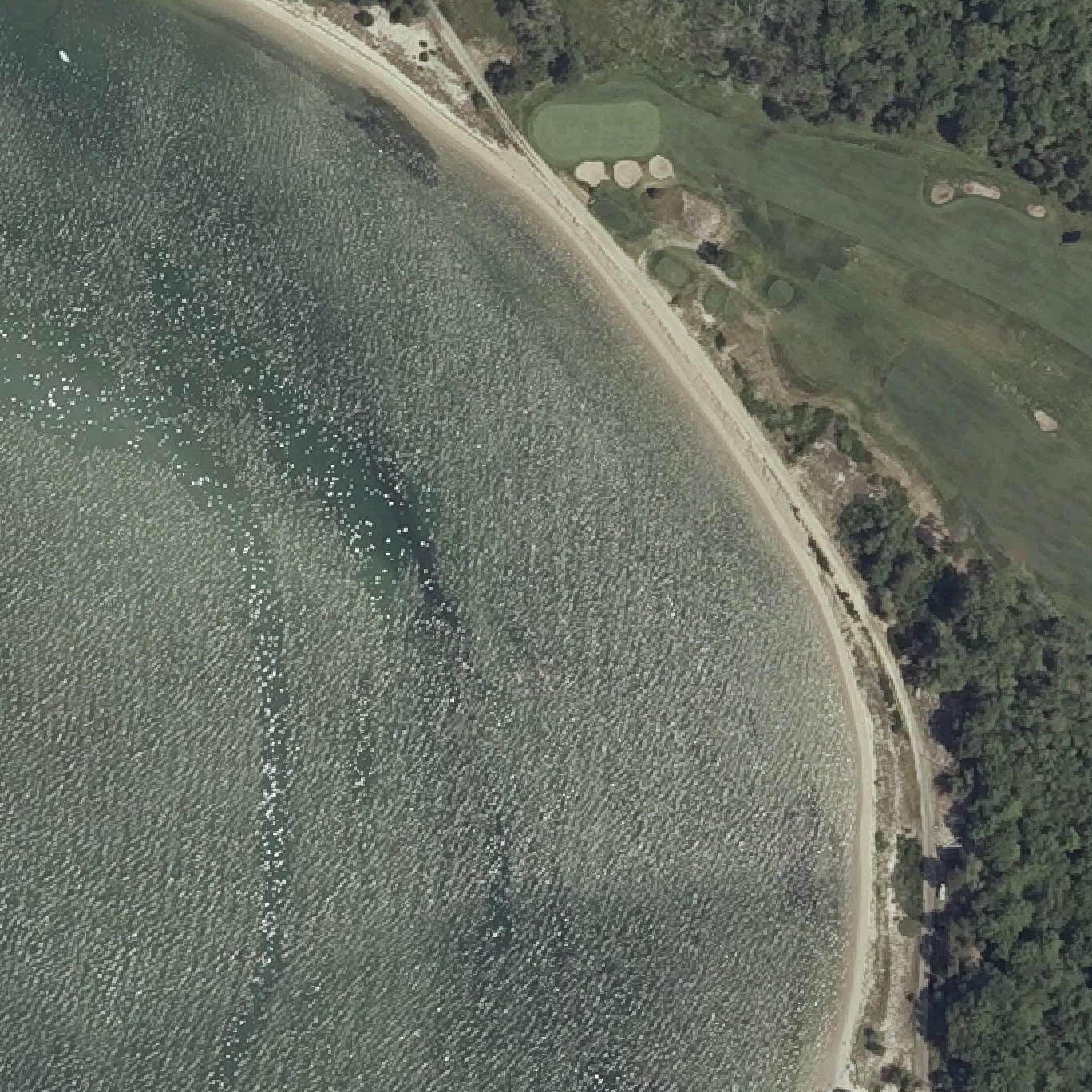 Aerial map of Back Shore