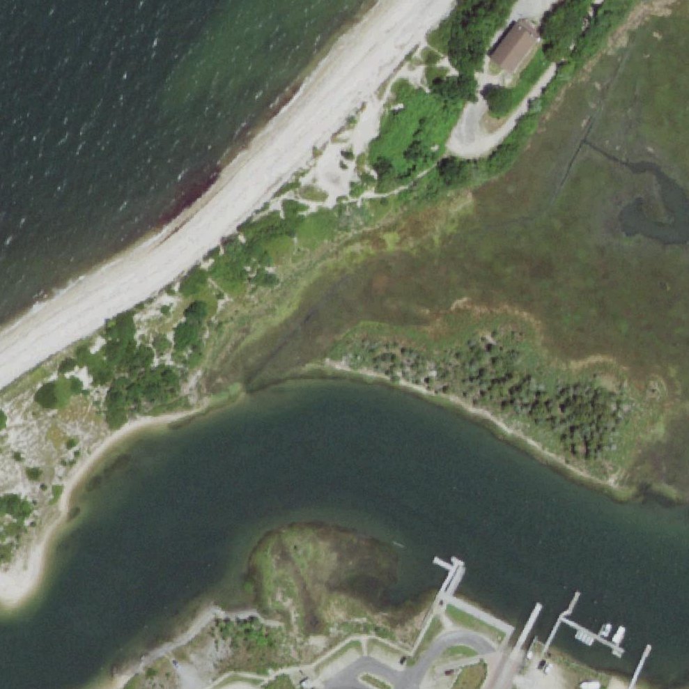 Aerial map of Bailie Beach Park