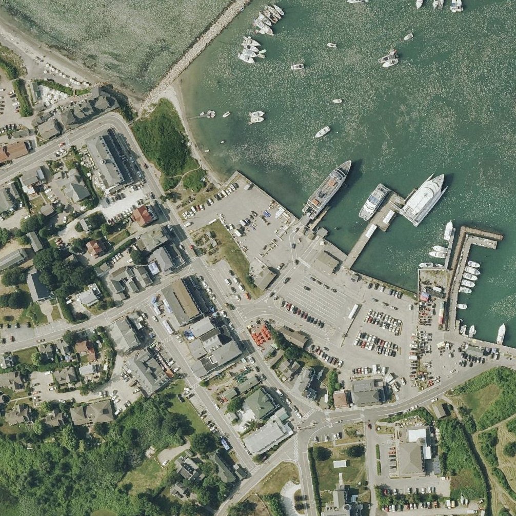 Aerial map of Ballards Beach