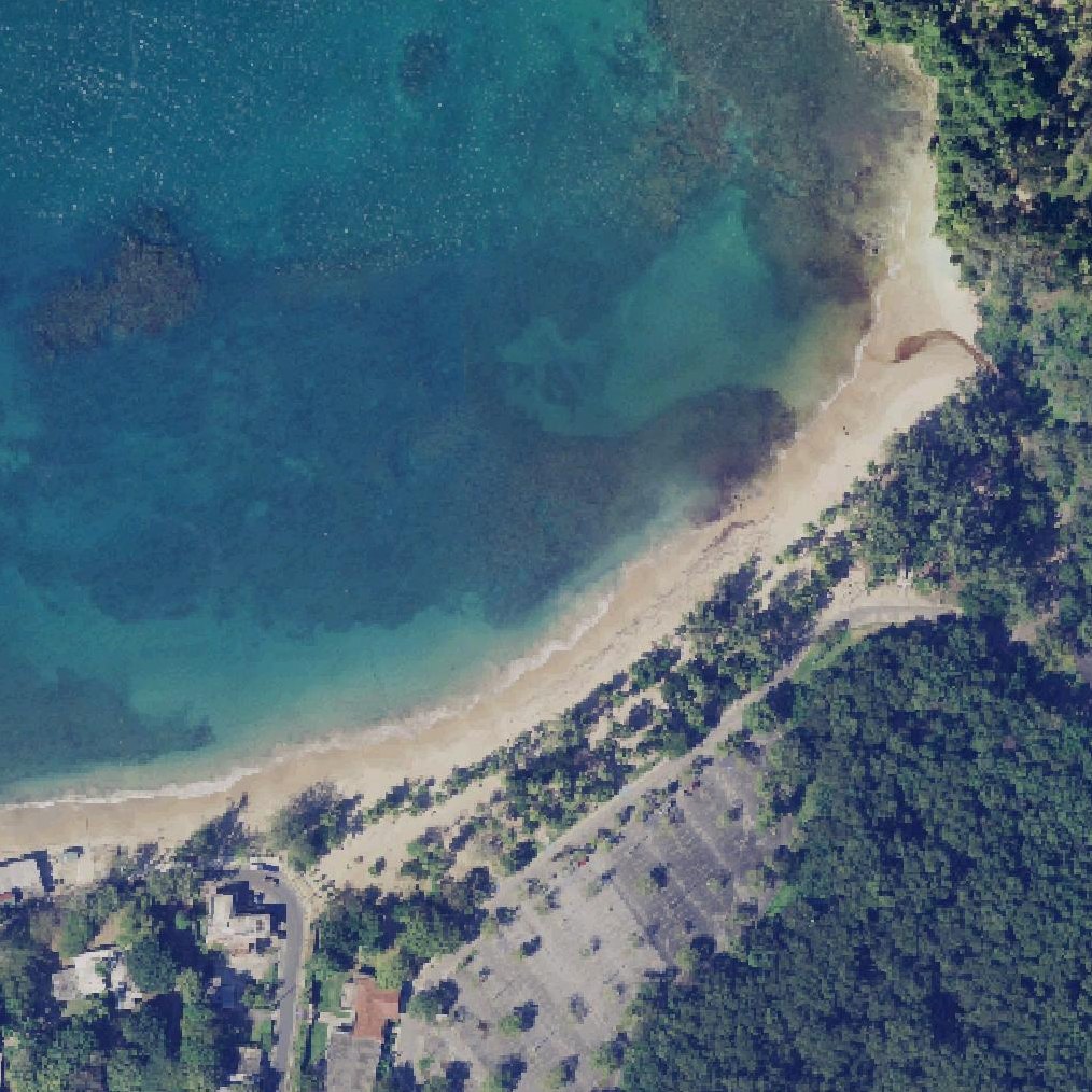 Aerial map of Balneario Cerro Gordo