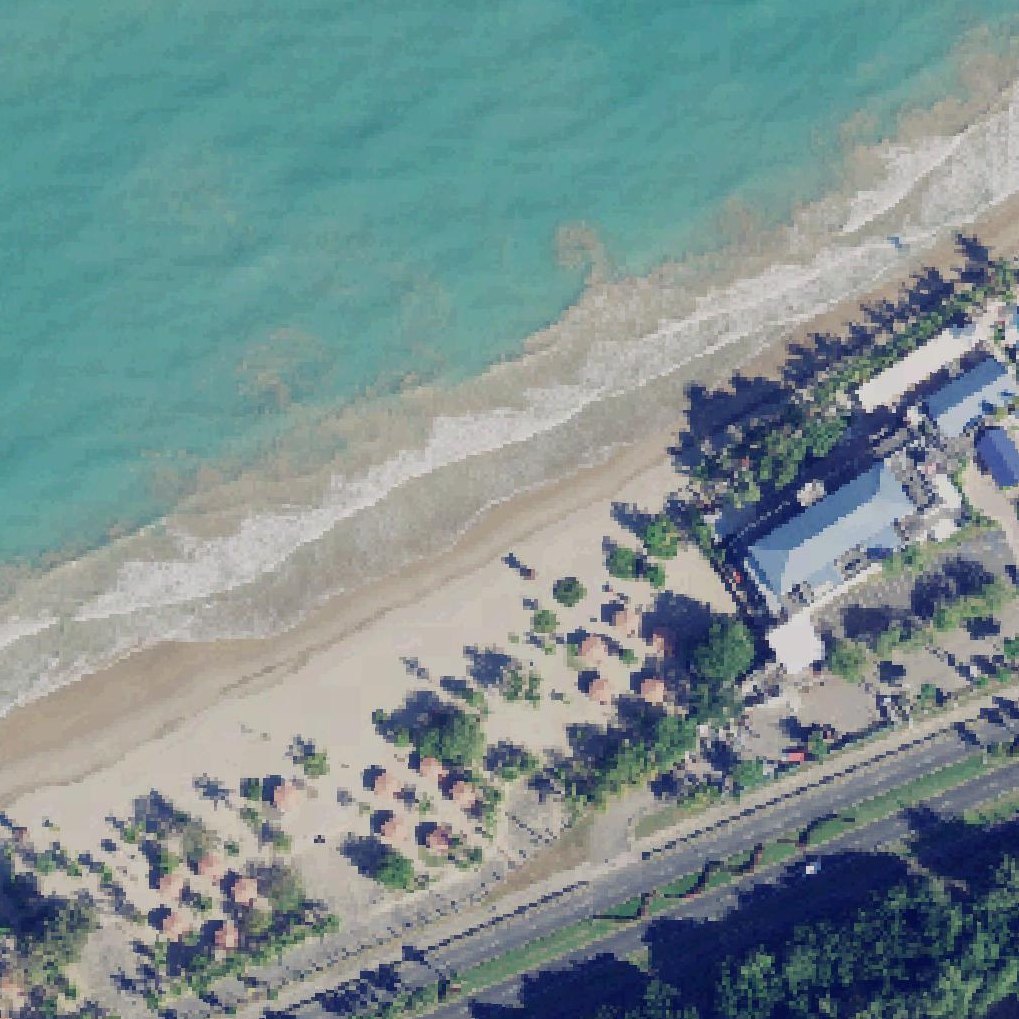 Aerial map of Balneario de Carolina