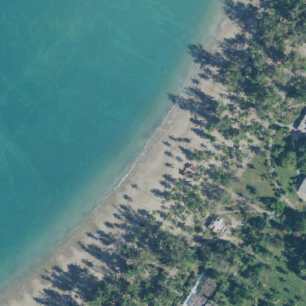 Aerial map of Balneario La Monseratte