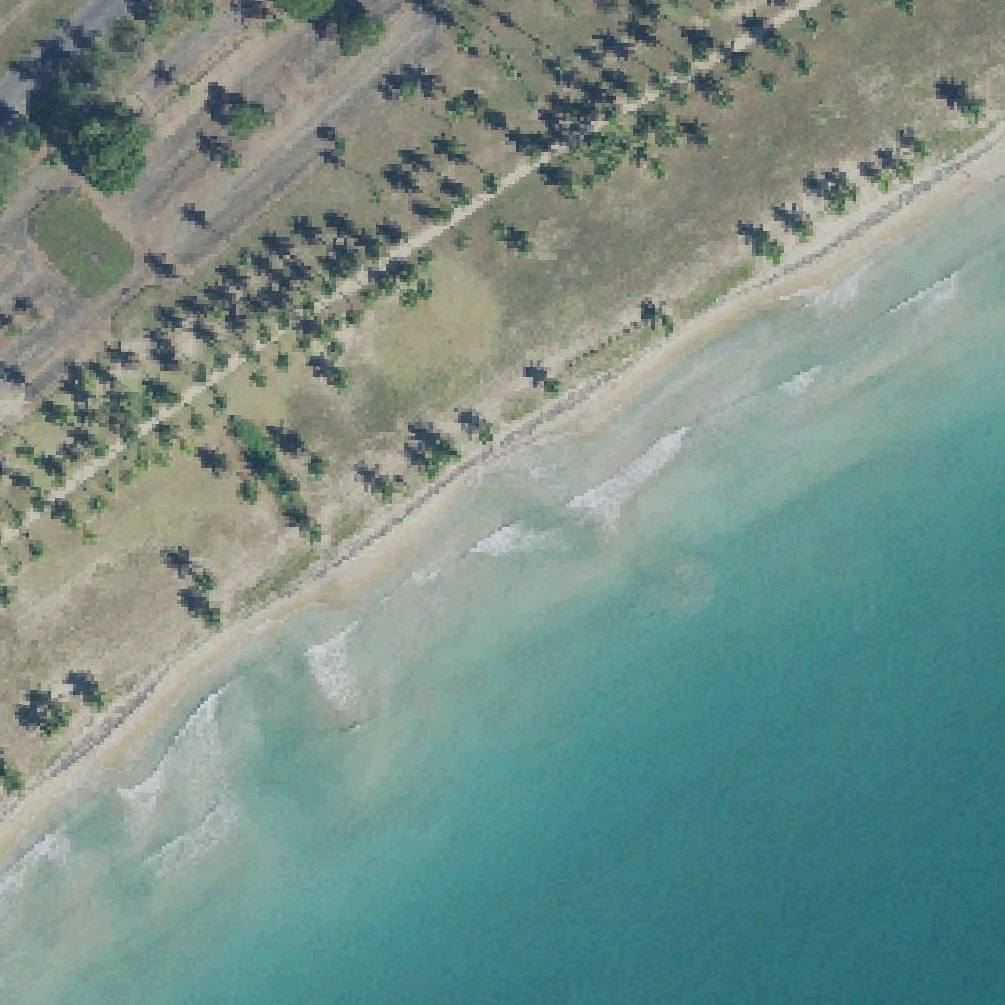 Aerial map of Balneario Punta Santiago