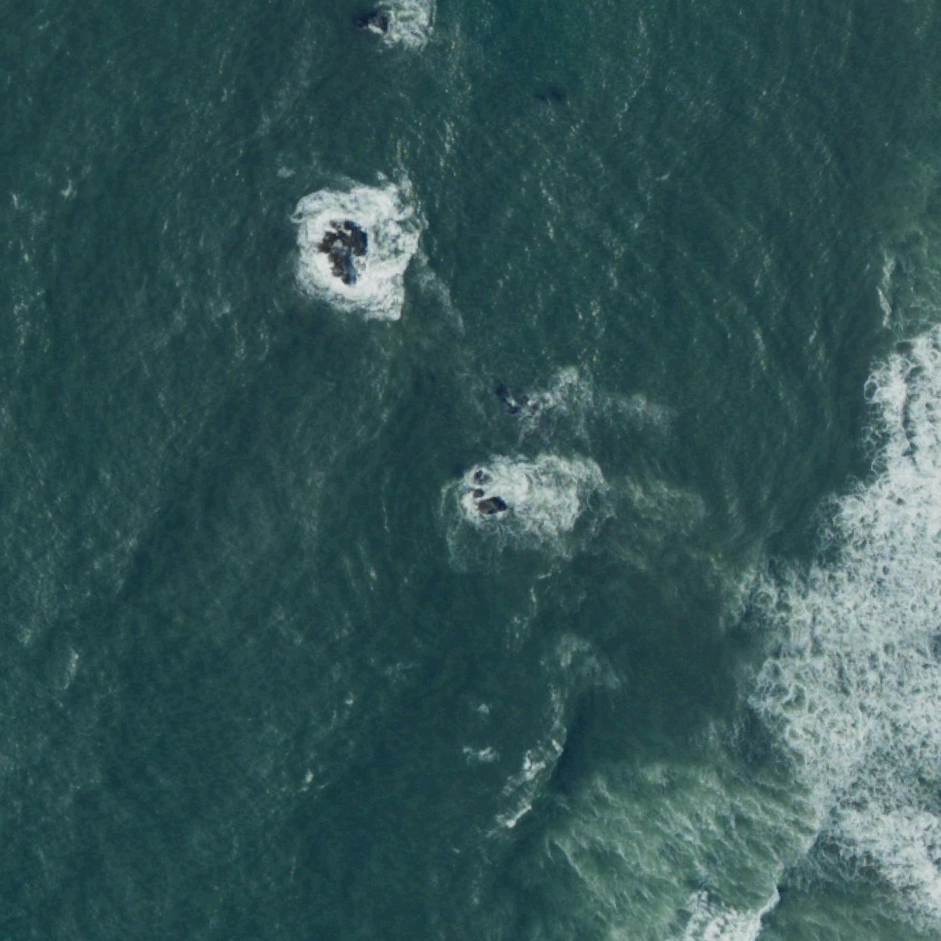 Aerial map of Bandon Beach