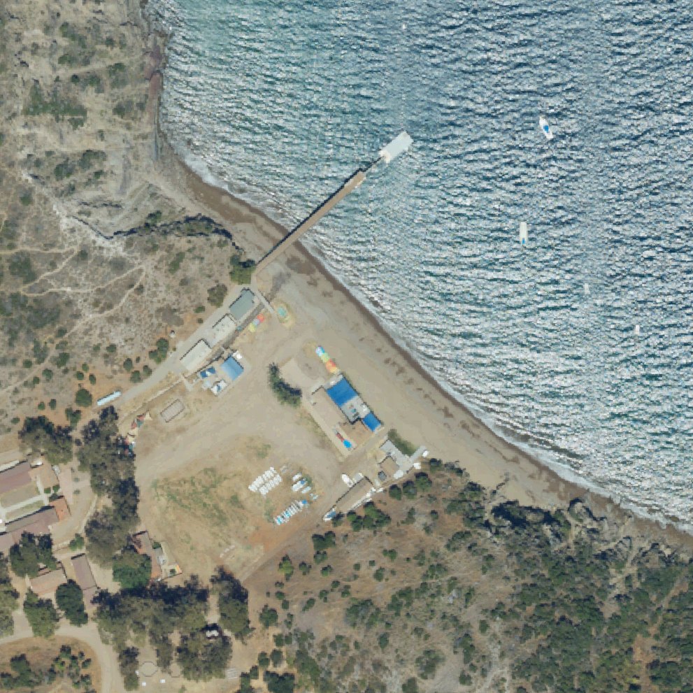 Aerial map of Bannings Beach