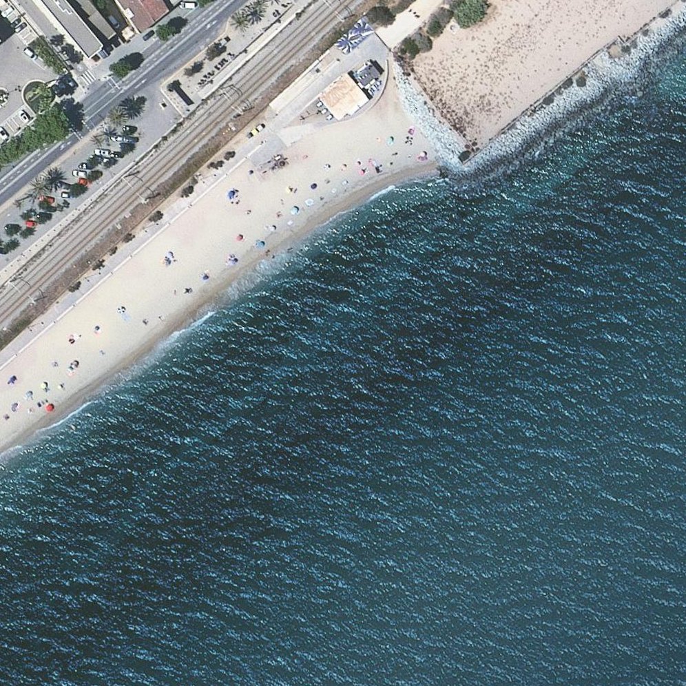 Aerial map of Barca Maria